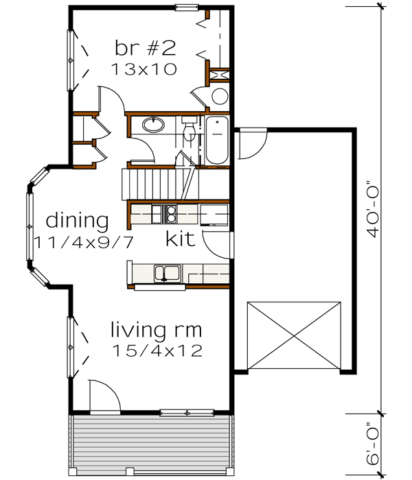 Main Floor Plan: 16-169