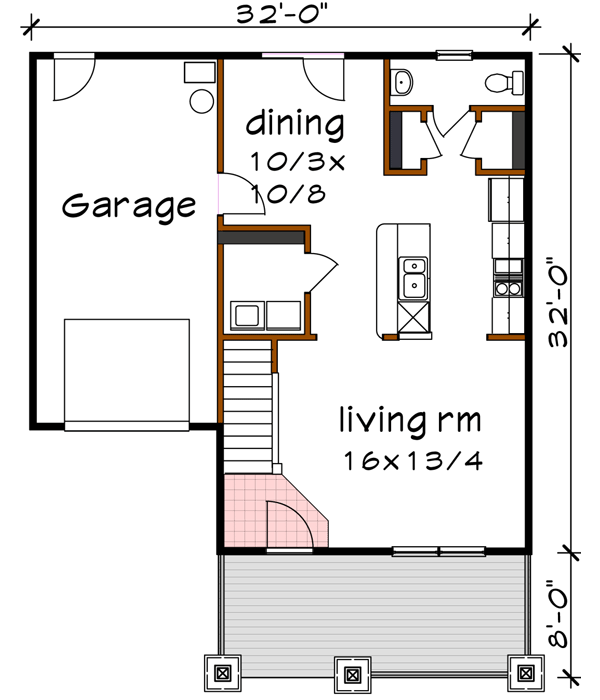 Main Floor Plan: 16-177