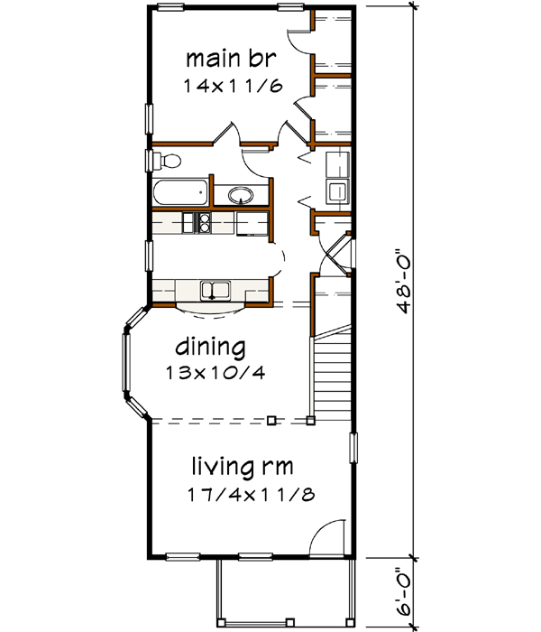 Main Floor Plan: 16-178
