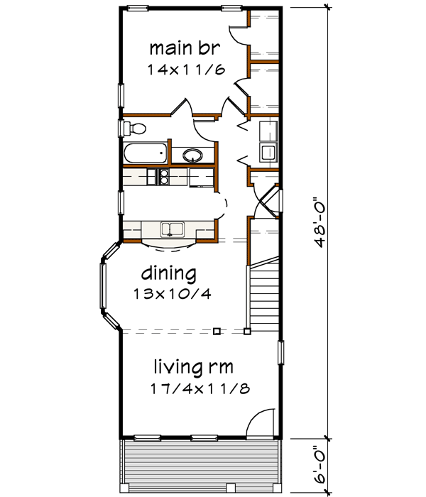 Main Floor Plan: 16-179
