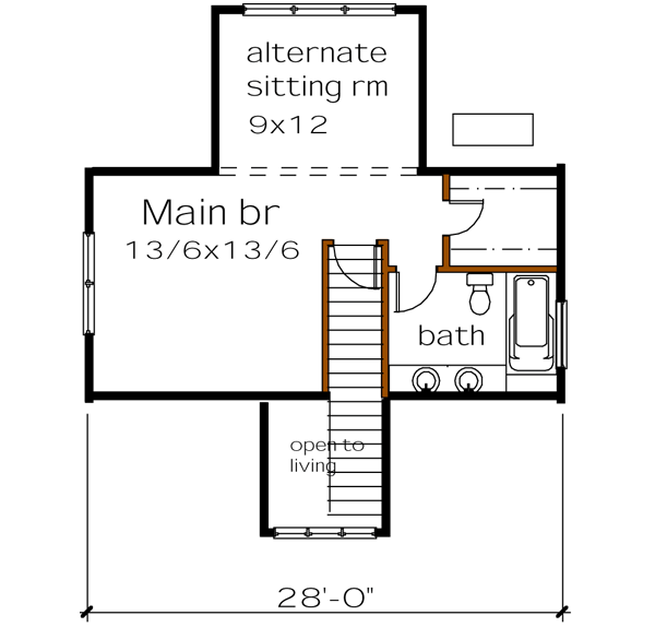Upper/Second Floor Plan: 16-195