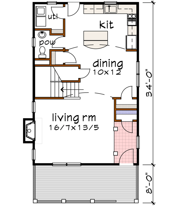 Main Floor Plan: 16-202