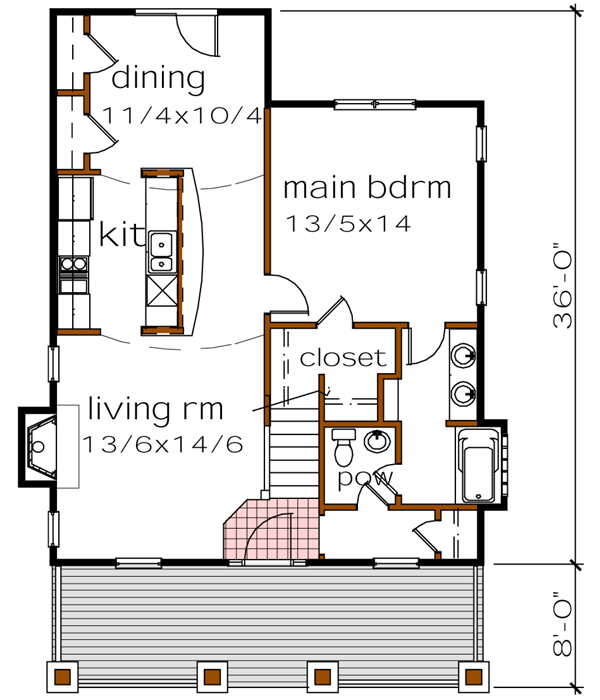 Main Floor Plan: 16-209