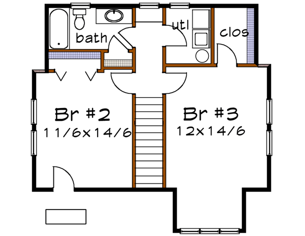 Upper/Second Floor Plan:16-213