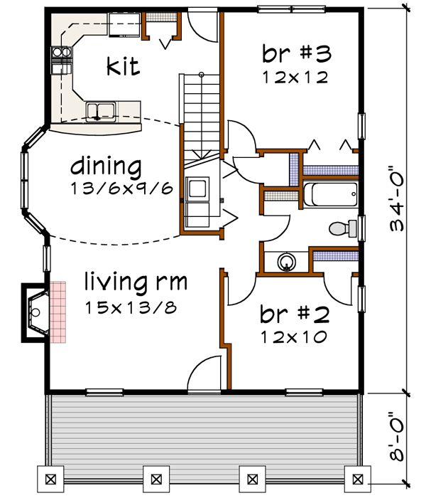 Main Floor Plan: 16-217