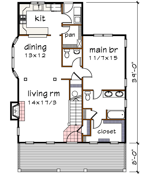 Main Floor Plan: 16-224