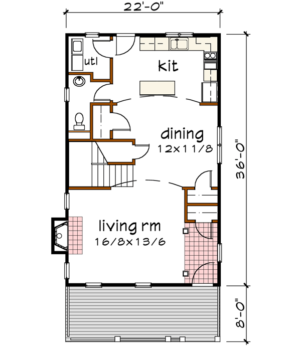Main Floor Plan: 16-225