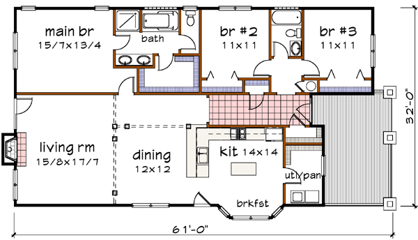 Main Floor Plan: 16-250