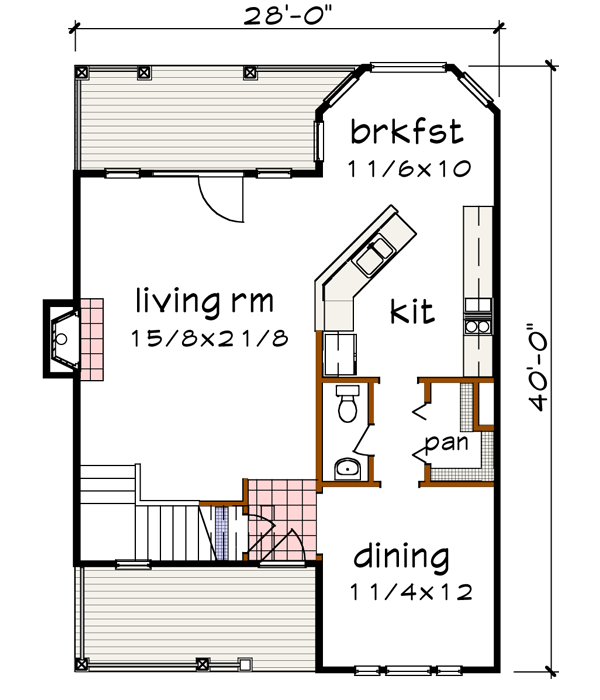 Main Floor Plan: 16-251