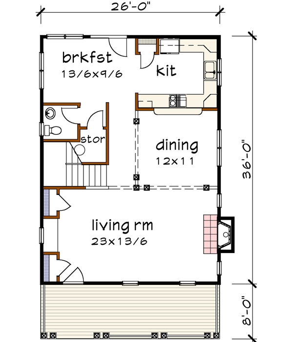 Main Floor Plan: 16-255