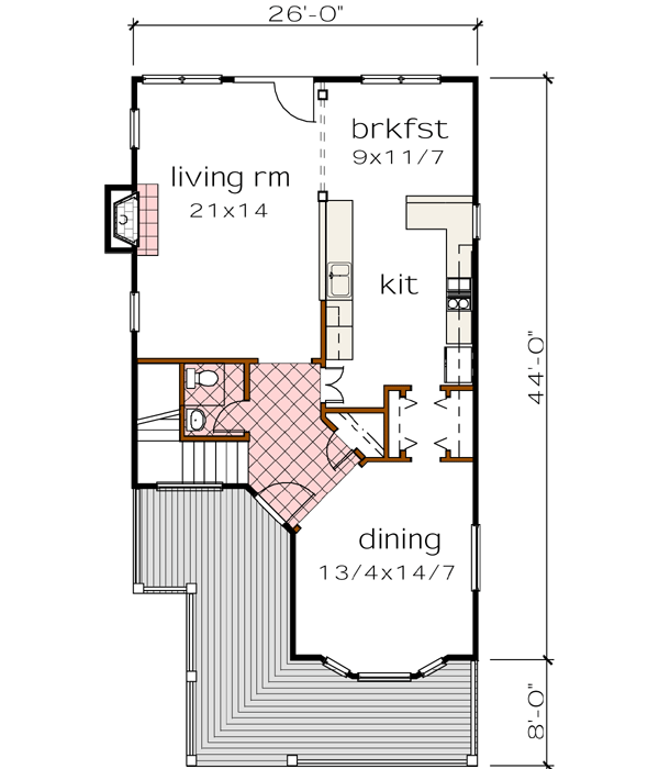 Main Floor Plan: 16-259