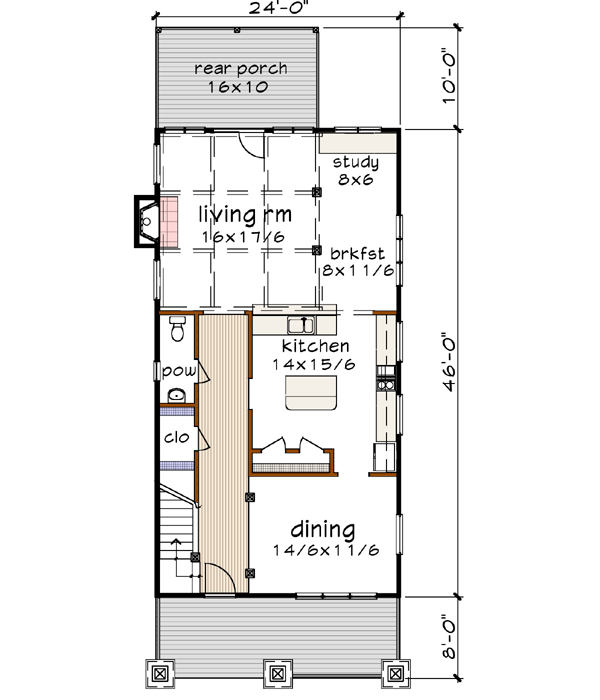 Main Floor Plan: 16-266