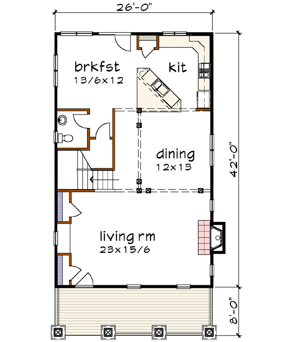 Main Floor Plan: 16-267
