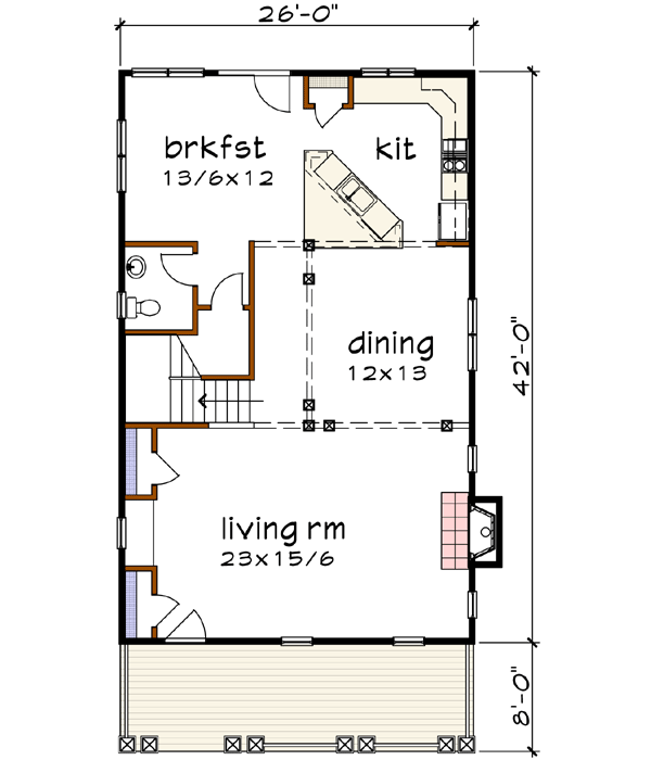 Main Floor Plan: 16-268