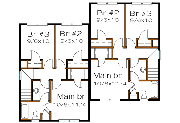 Upper/Second Floor Plan: 16-273