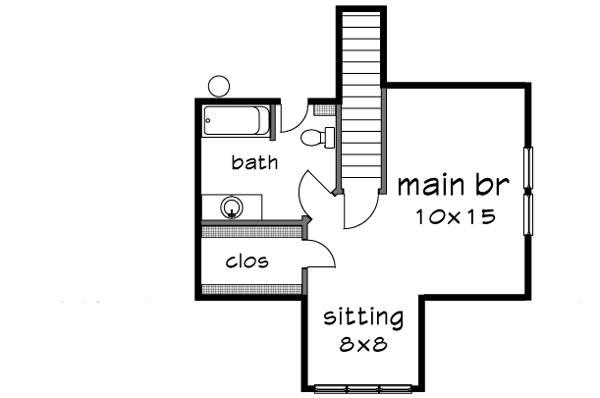 Upper/Second Floor Plan: 16-288