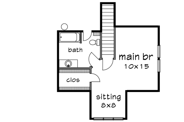 Upper/Second Floor Plan: 16-289