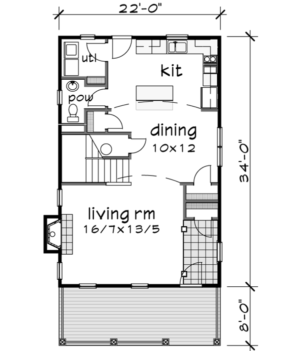 Main Floor Plan: 16-294