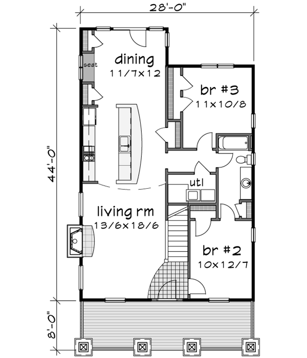 Main Floor Plan: 16-298