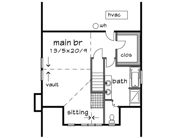 Upper/Second Floor Plan: 16-298