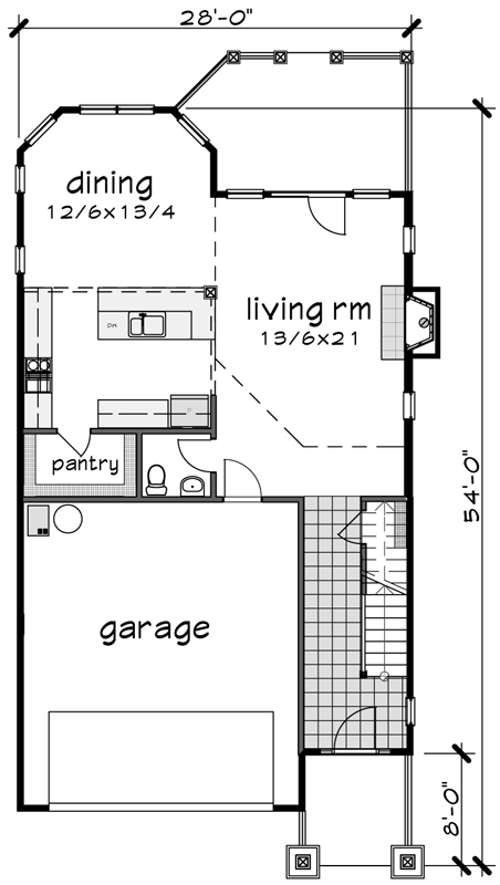 Main Floor Plan: 16-304