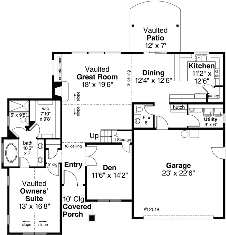 Main Floor Plan: 17-1003