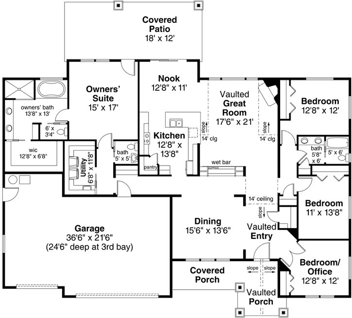 Main Floor Plan: 17-1004