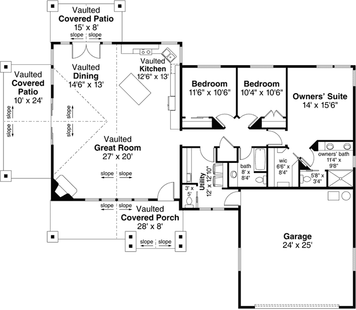 Main Floor Plan: 17-1007