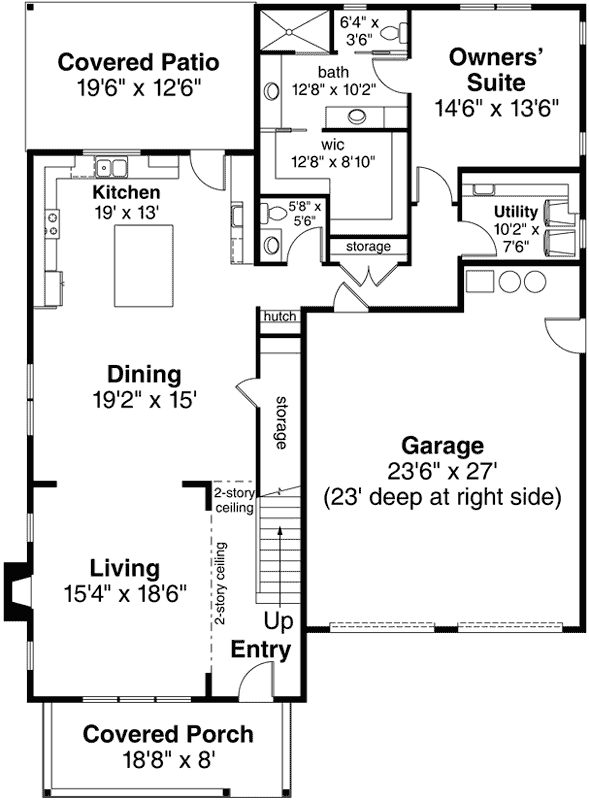 Main Floor Plan: 17-1008