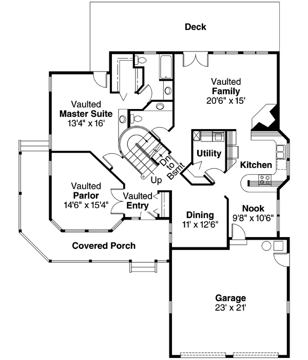 Main Floor Plan: 17-101