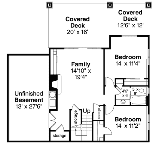 Lower Floor Plan:17-1010