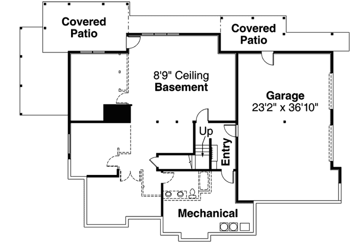 Lower Floor Plan: 17-1016