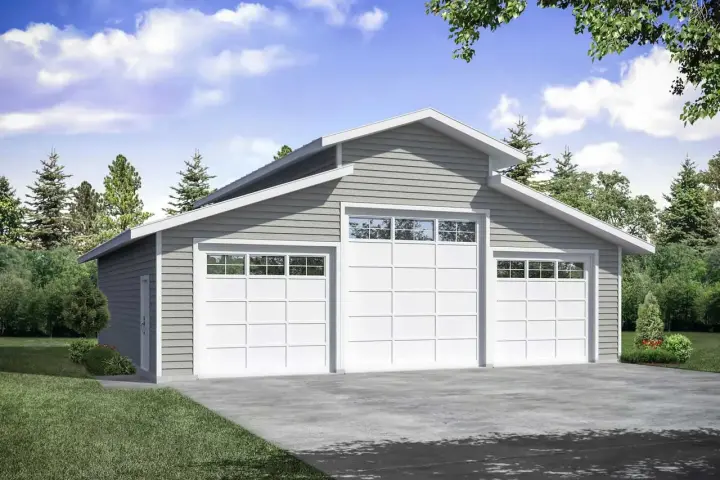 Traditional house plans 17-1018 - front exterior, 1,600 sq ft, 0 bed, 0 bath house plans | Monster House Plans