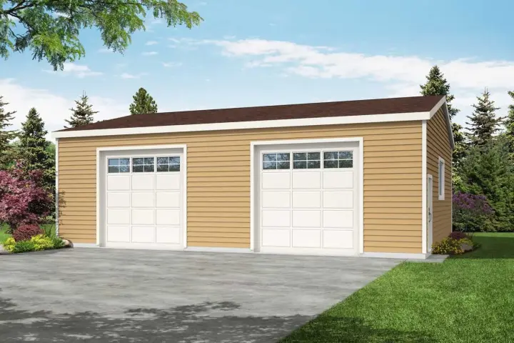 Traditional house plans 17-1044 - front exterior, 1,152 sq ft, 0 bed, 0 bath house plans | Monster House Plans