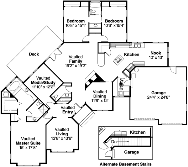 Main Floor Plan: 17-105