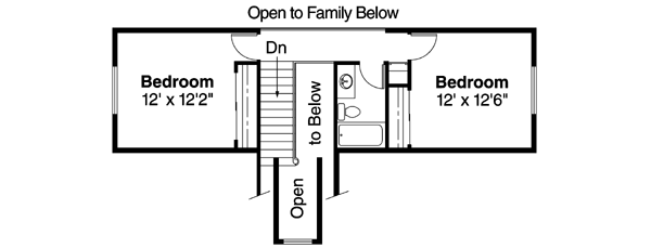 Upper/Second Floor Plan: 17-109