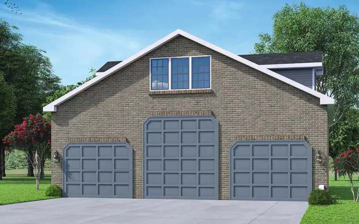 Traditional house plans 17-1099 - front exterior, 2,024 sq ft, 0 bed, 0 bath house plans | Monster House Plans
