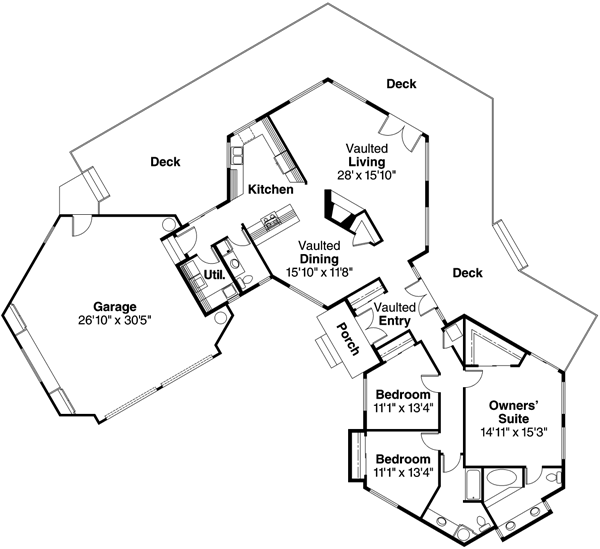Main Floor Plan: 17-111