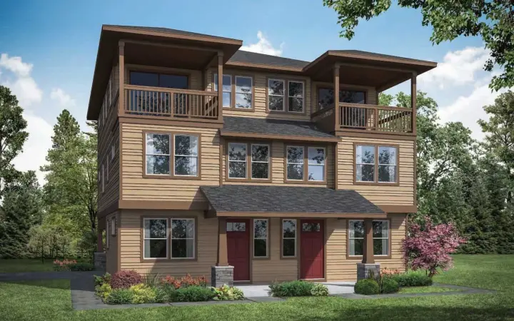 Traditional house plans 17-1110 - front exterior, 4,320 sq ft, 10 bed, 10 bath house plans | Monster House Plans