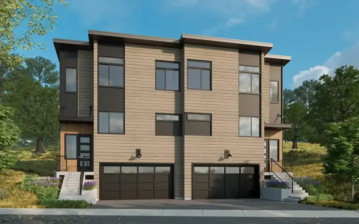 Contemporary house plans 17-1133 - front exterior, 3,936 sq ft, 6 bed, 4 bath house plans | Monster House Plans