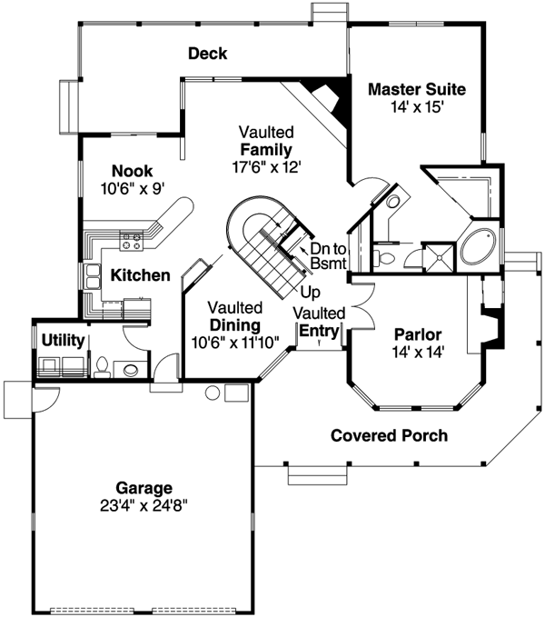 Main Floor Plan: 17-114