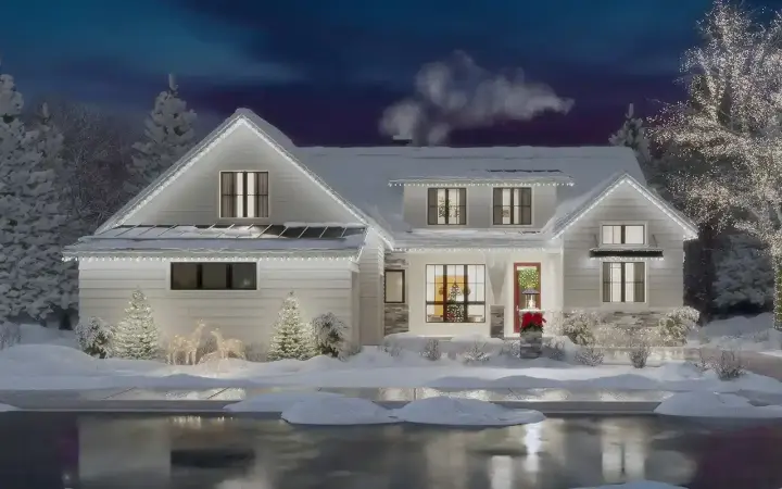 Modern Farmhouse house plans 17-1140 - front exterior, 3,004 sq ft, 3 bed, 3 bath house plans | Monster House Plans