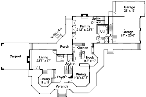 Main Floor Plan: 17-116