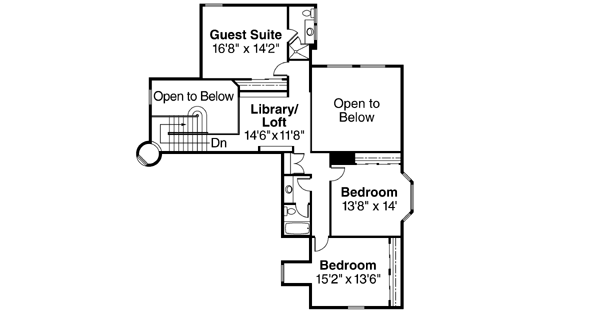 Upper/Second Floor Plan: 17-119