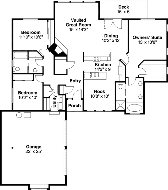 Main Floor Plan: 17-123