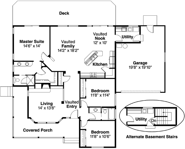 Main Floor Plan: 17-131