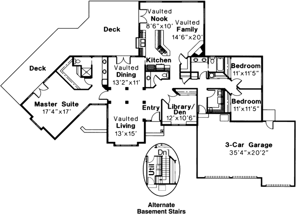 Main Floor Plan: 17-135