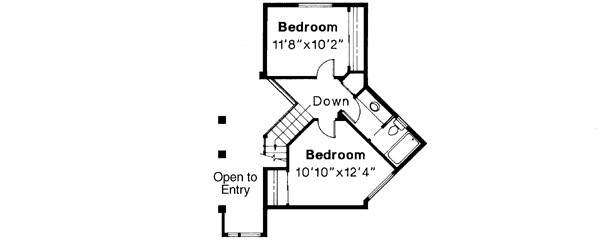 Upper/Second Floor Plan: 17-136