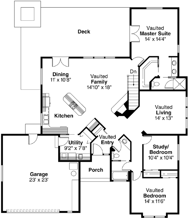Main Floor Plan: 17-137