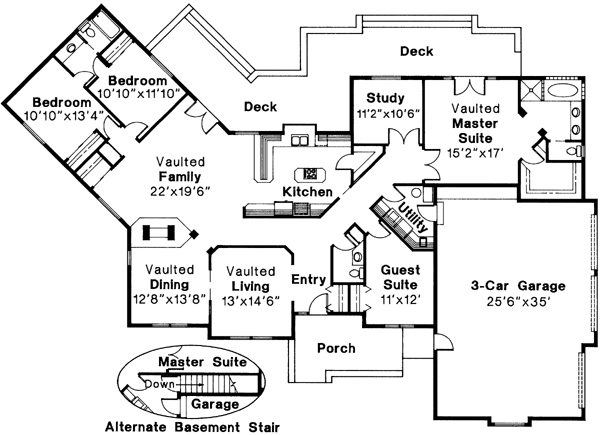 Main Floor Plan: 17-140